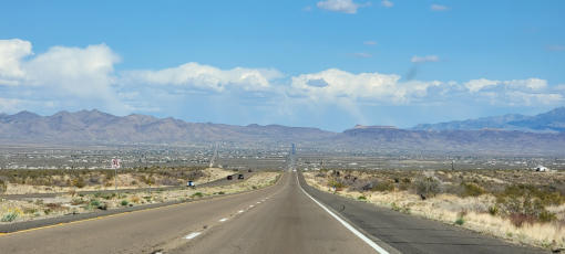 State highway 68 going thru the Valley